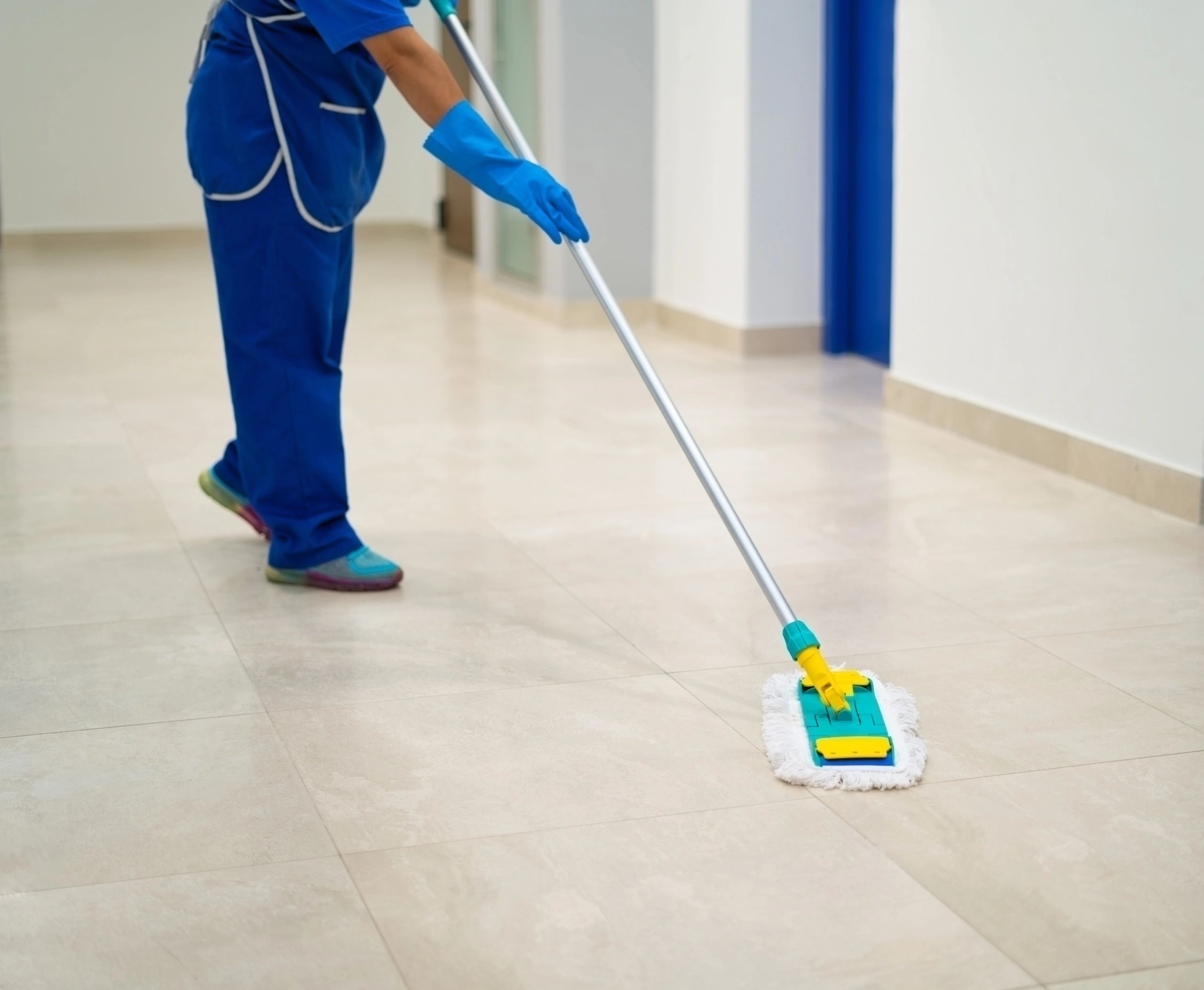 Retail space cleaning